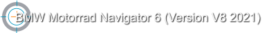 BMW Motorrad Navigator 6 (Version V8 2021)